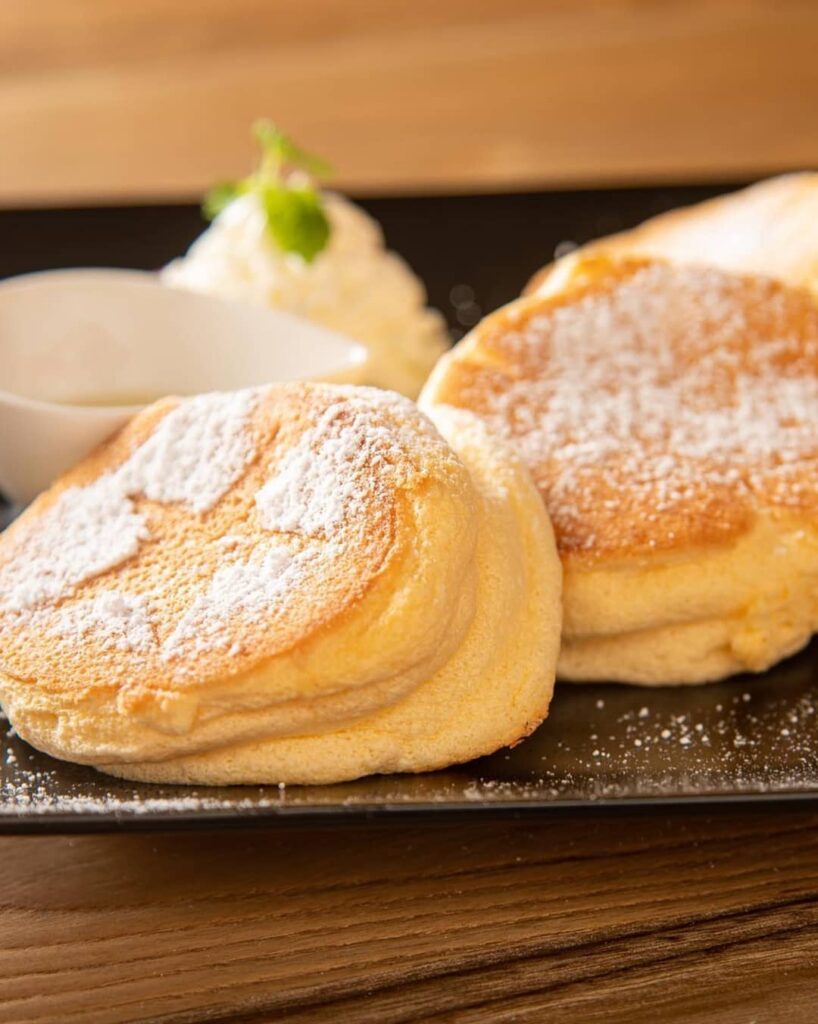 グランスターカフェのふわふわホットケーキ2