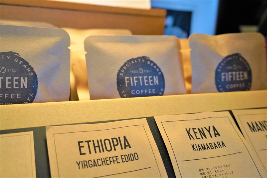 FIFTEENCOFFEEROASTERSのデザイン