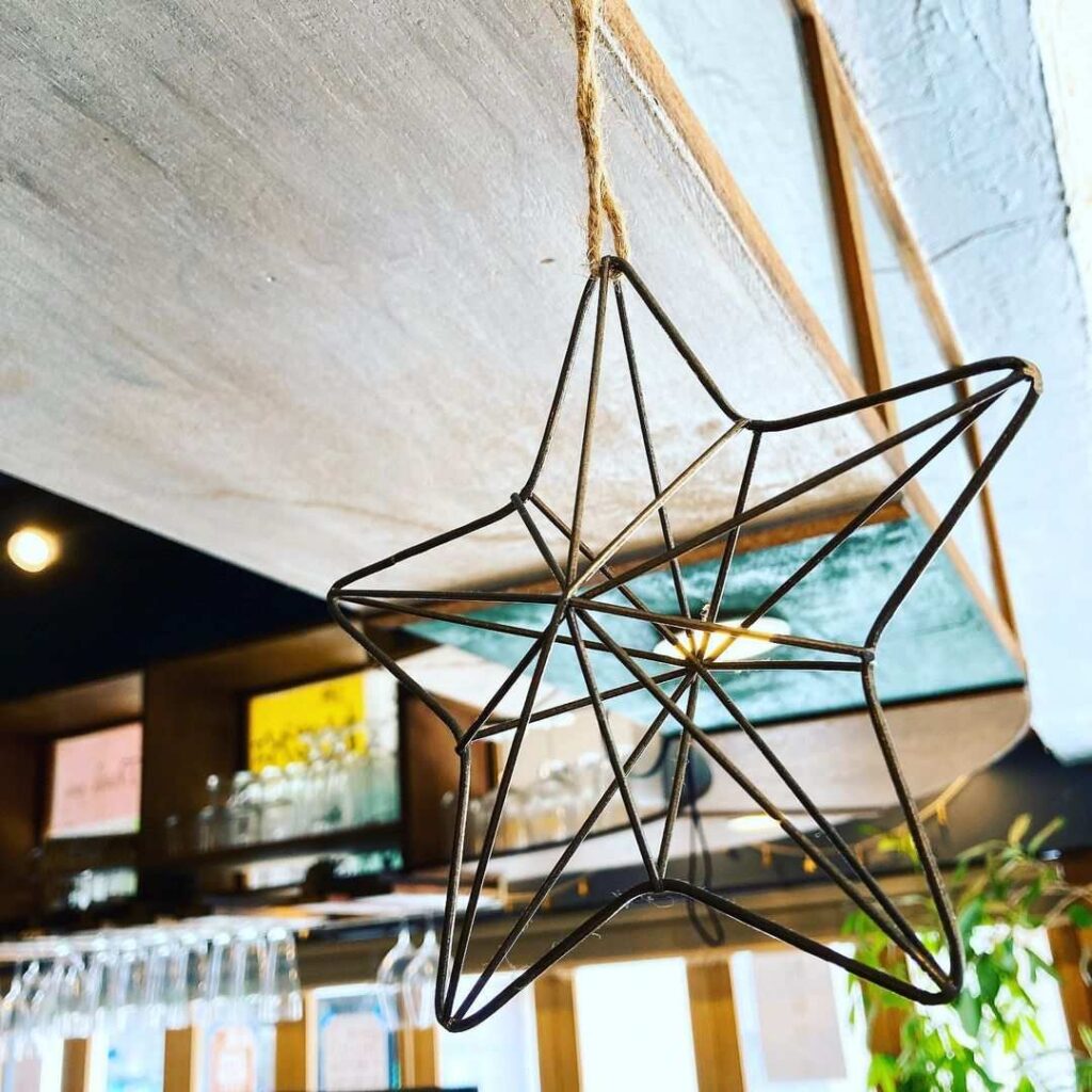 グランスターカフェの看板