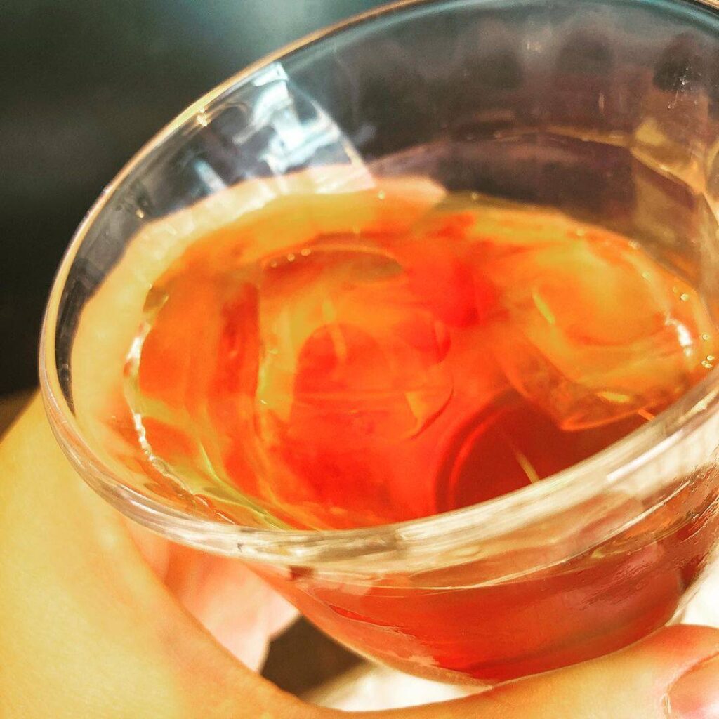 グランスターカフェのはちみつティー