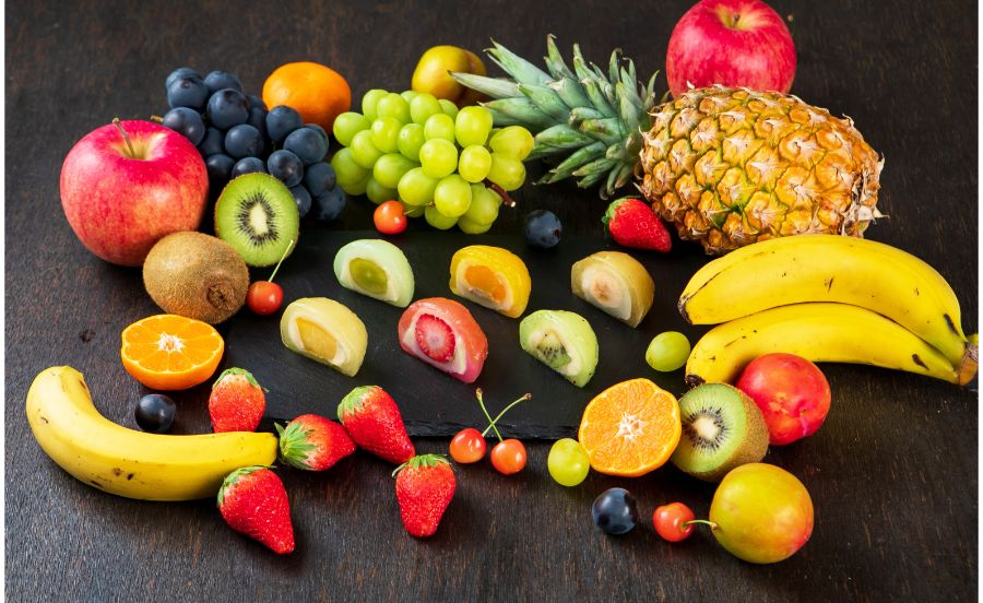 KYOTO SOUZENの果実とわらびいろいろ