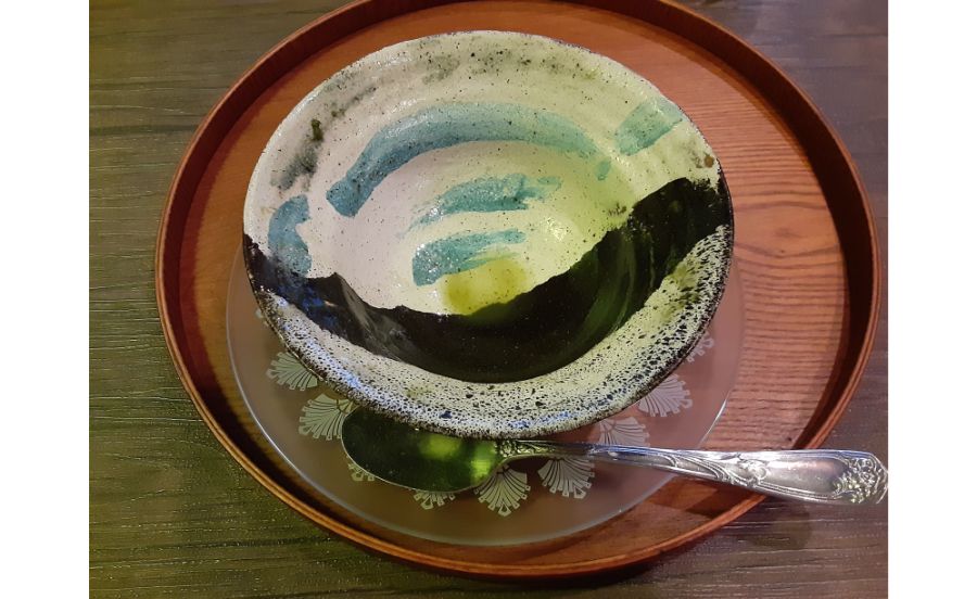 かき氷専門店「たから」の器