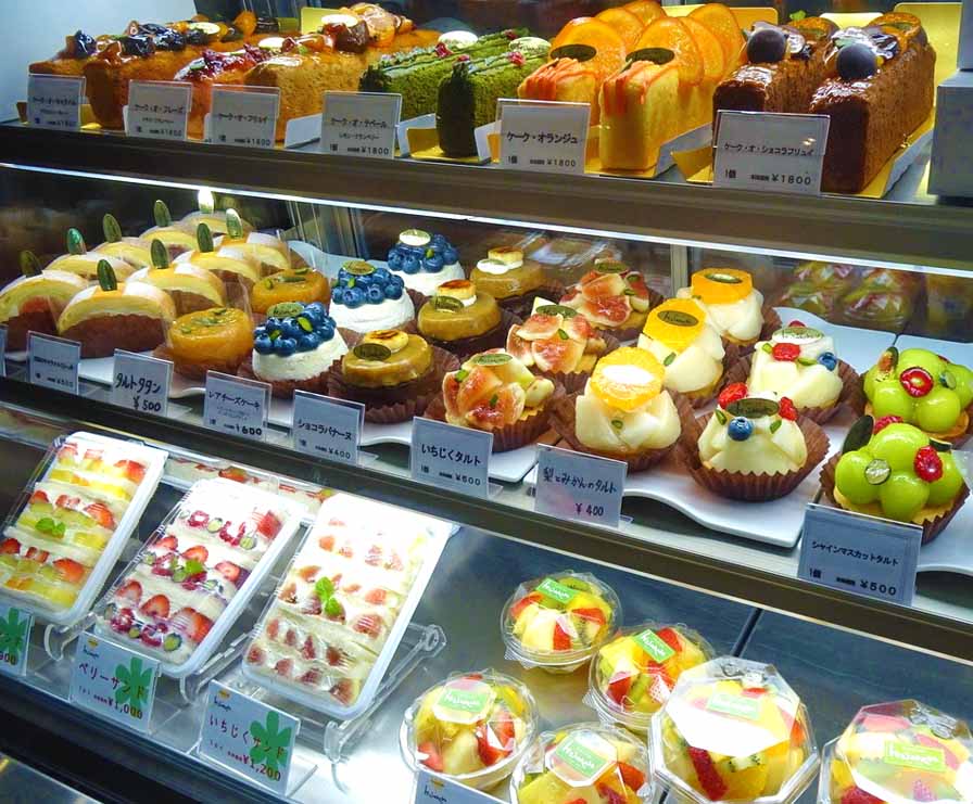 ホソカワのショーケース