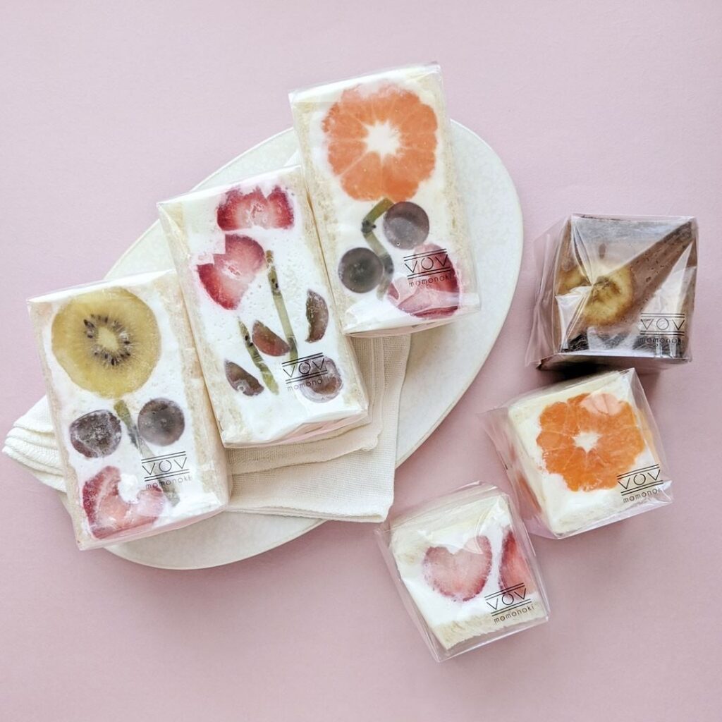 ももの樹のフルーツサンド