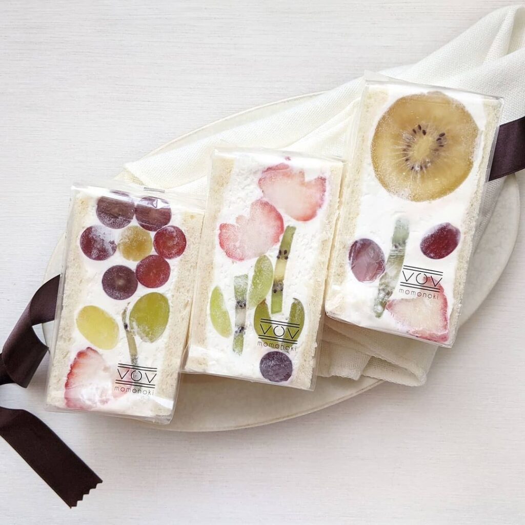 ももの樹のフルーツサンド