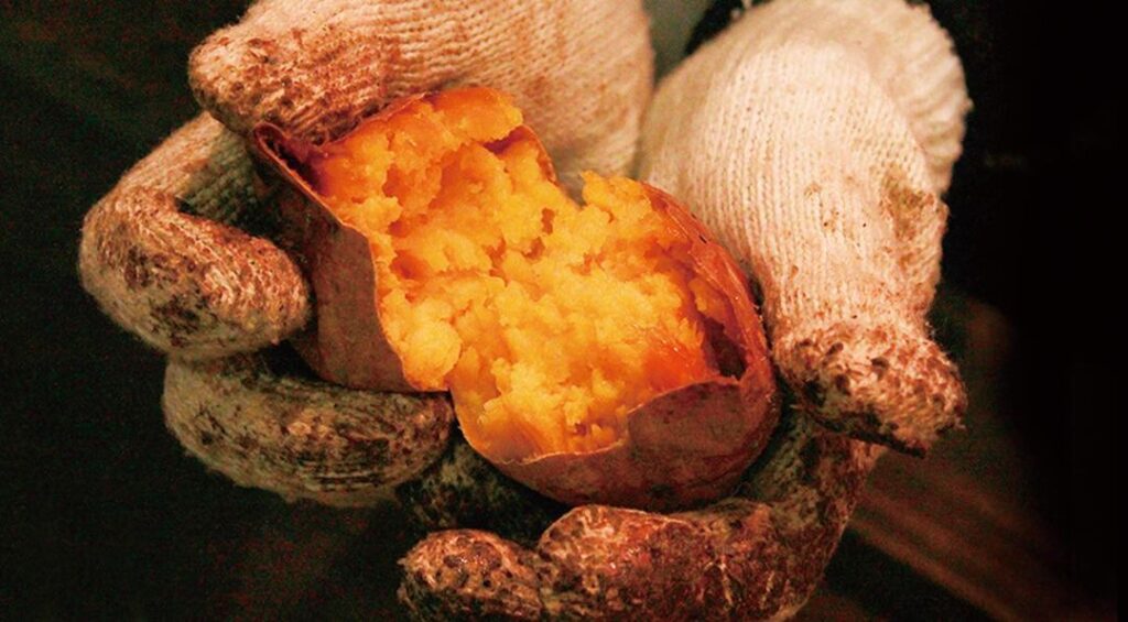 蜜香屋でいただけるホクホクさつまいも