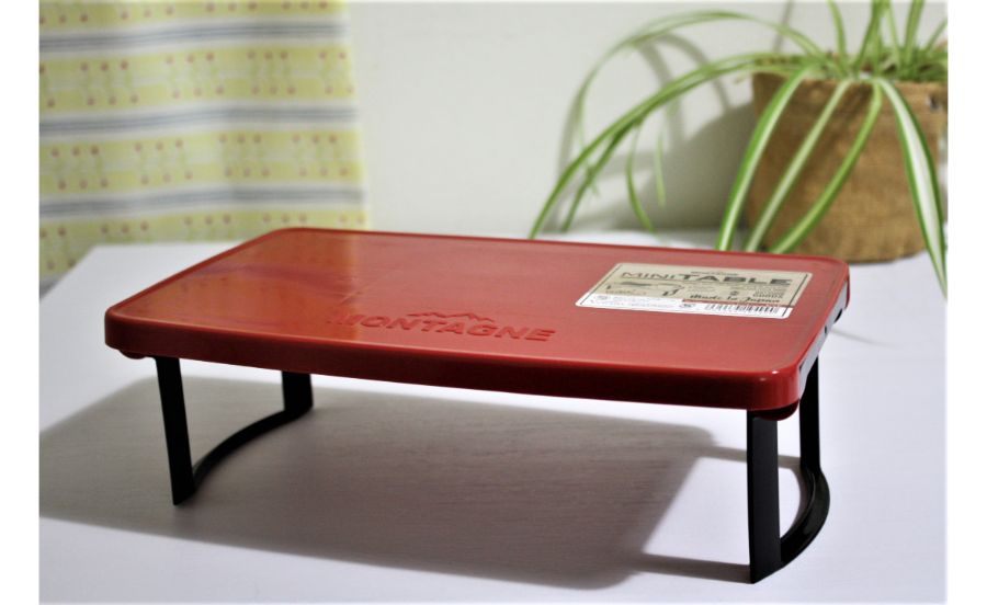 ミニテーブル　モンターニュ　レッド
