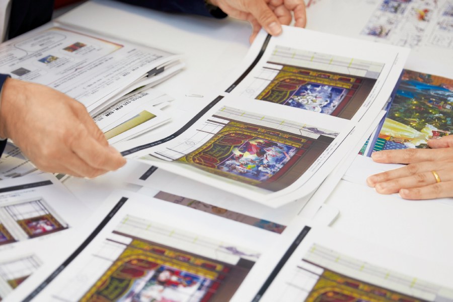 社内プレゼン風景