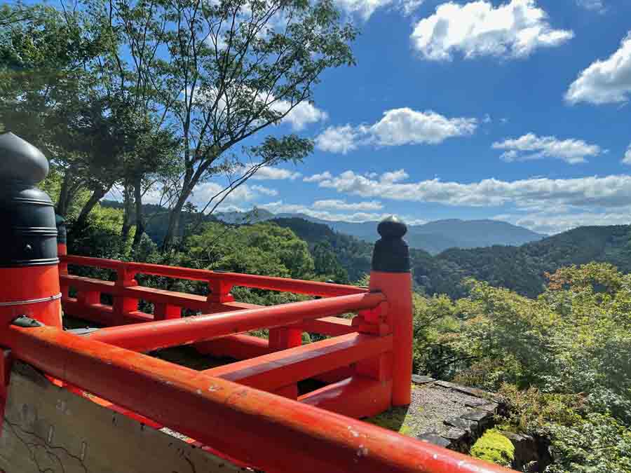 鞍馬寺からの眺望