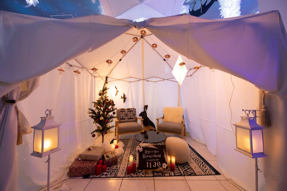 天空のグランピングルーム