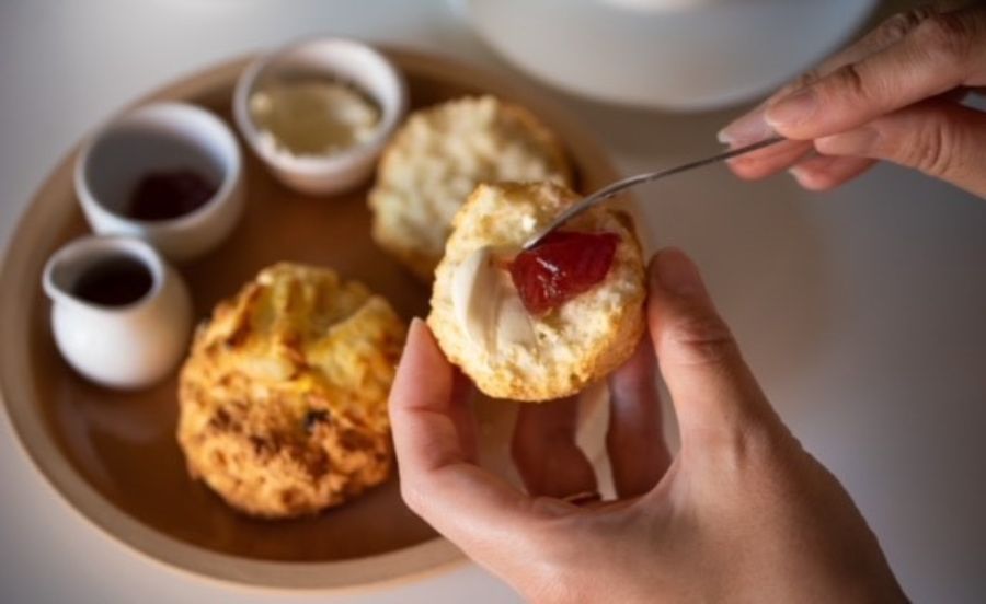 SPARK scone and bicycleのスコーン