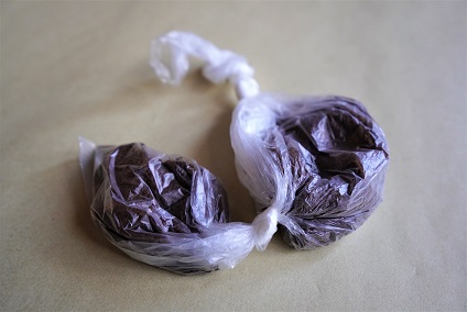 引いた豆の持ち運び方