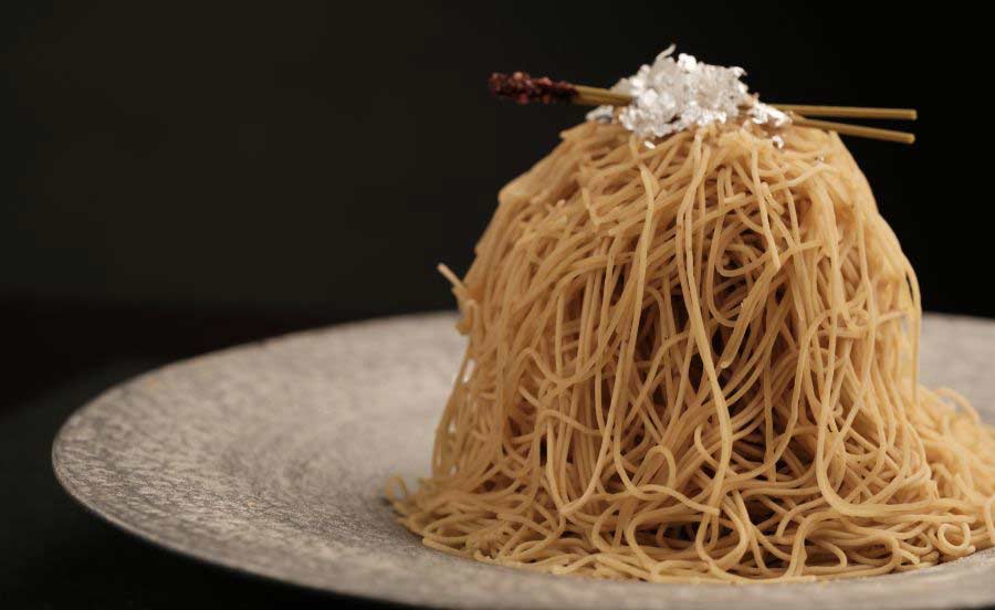 大きなモンブラン