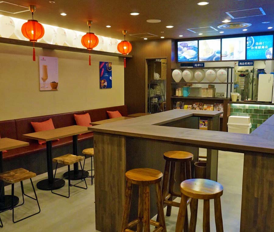 台湾甜商店（たいわんてんしょうてん）　梅田阪急三番街店の内観