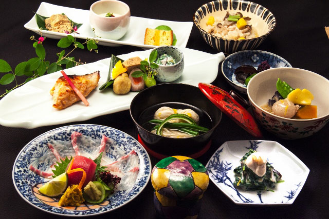 嵐山のお店で提供される京料理