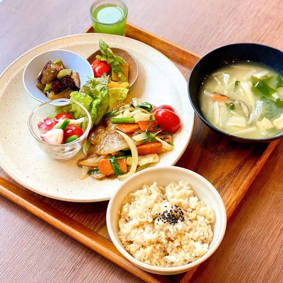 玄三庵のランチ定食