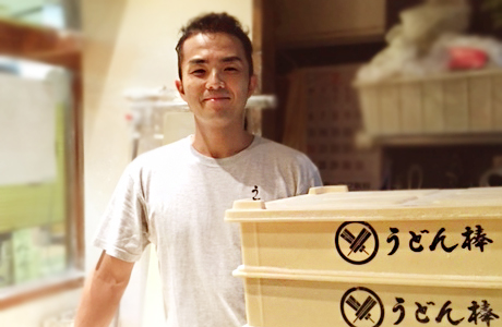 うどん棒の店主