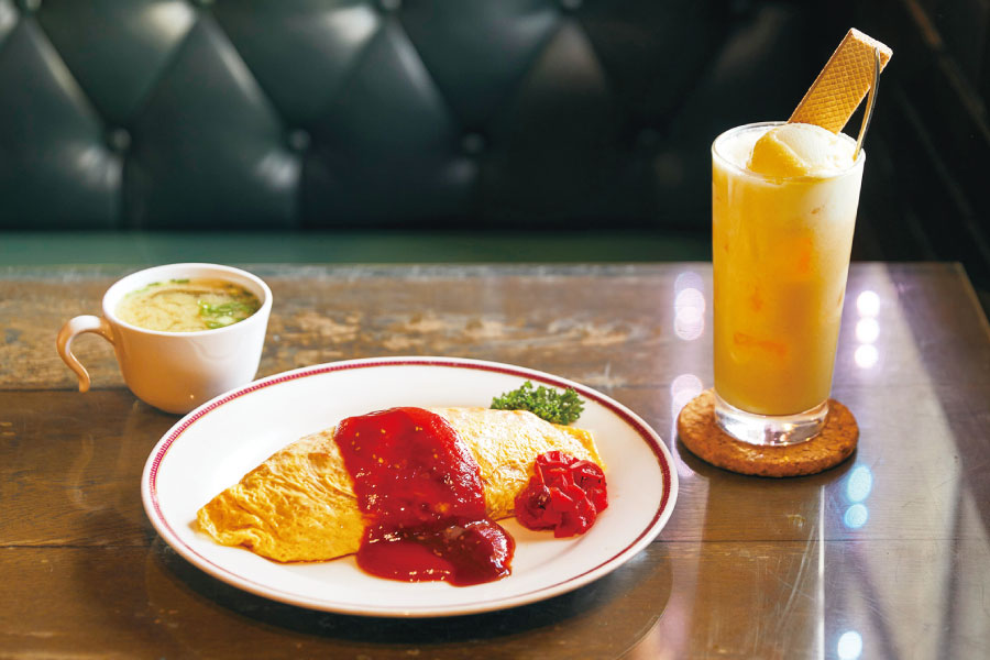 モンキーヒルのオムライス