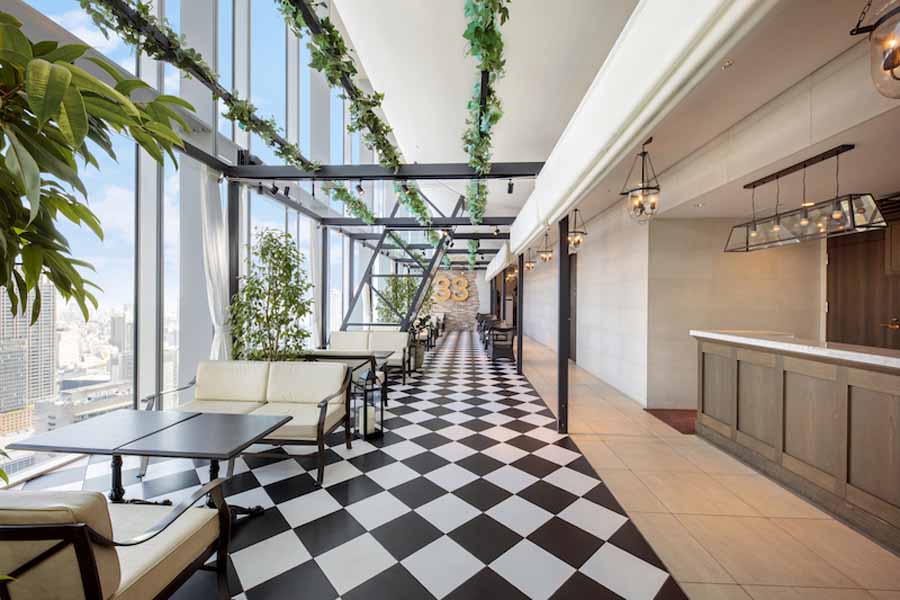 The33Tea&Barの内観