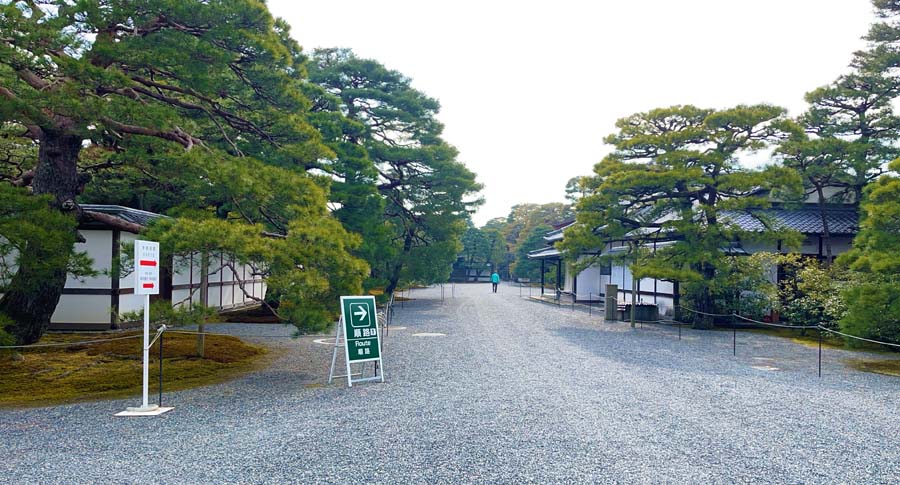 京都御所 入り口付近