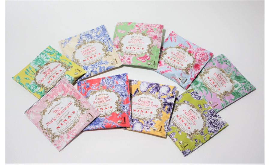 ニナスのロイヤルシークレットガーデンの9種のフレーバー