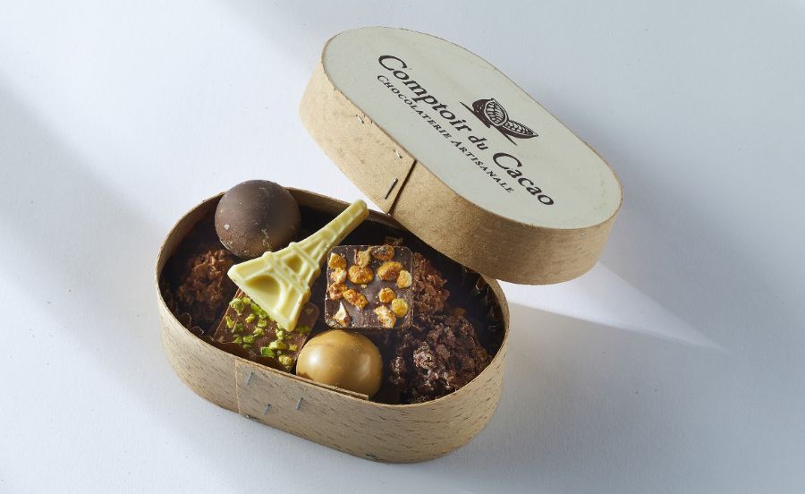 コントワ・ドゥ・カカオの阪急うめだ本店オリジナルアソートボックス