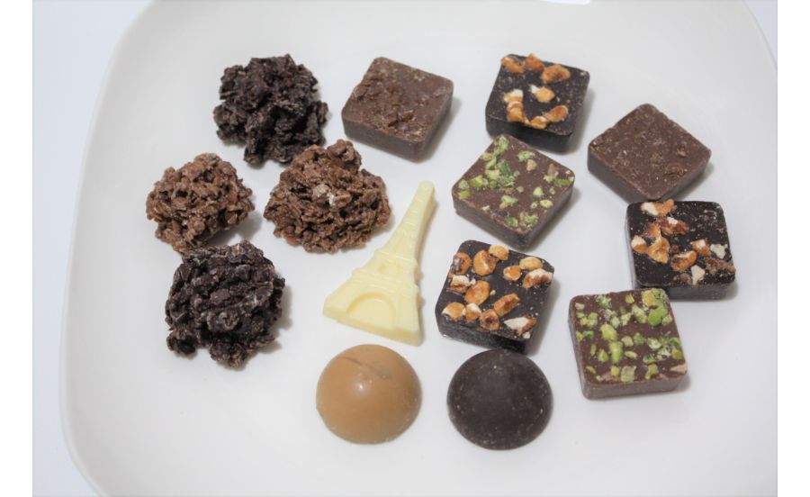 コントワ・ドゥ・カカオの阪急うめだ本店オリジナルアソートボックスの中身