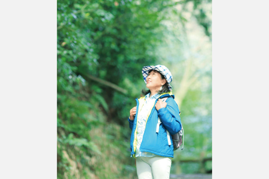 大谷八重子さん｜ハイキングが生涯の趣味に