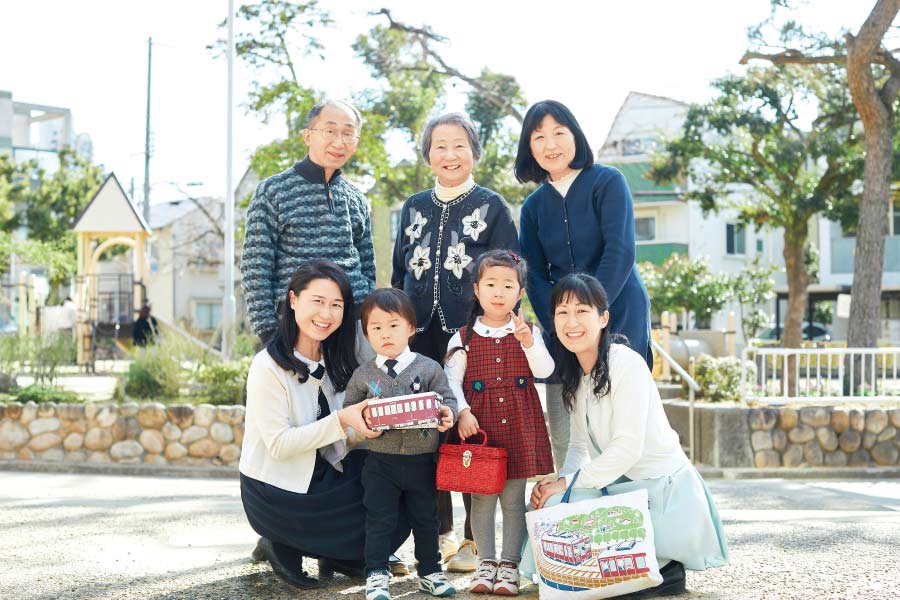 谷本百合香さん｜4世代みんなでワクワク