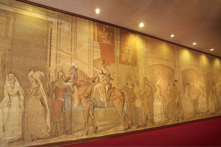 旧宝塚ホテル緞帳