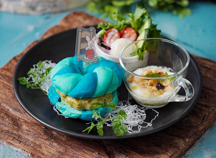 鮮やかなベーグル