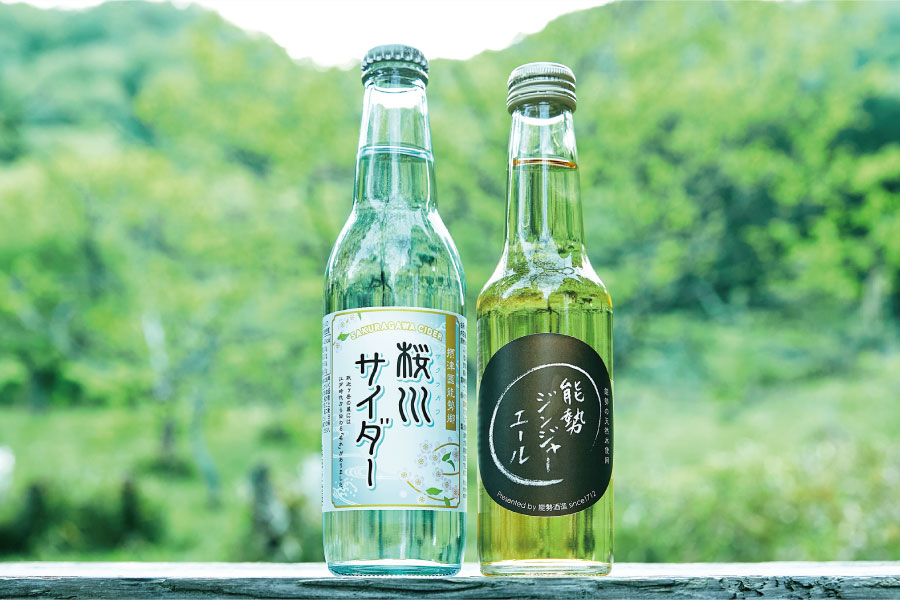 地サイダー＆ジンジャーエール