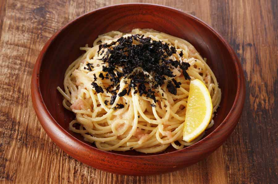 壁の穴のたらこスパ