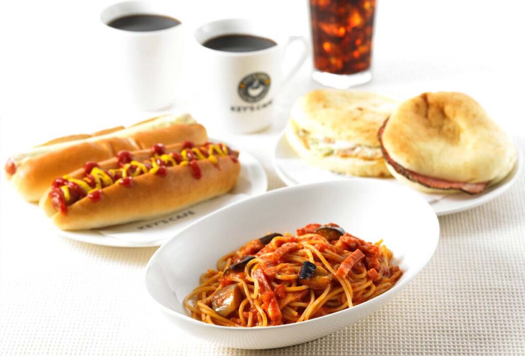 阪急伊丹駅にオープンするキーコーヒーのメニュー