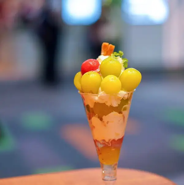 マルトメのマスカットパフェ