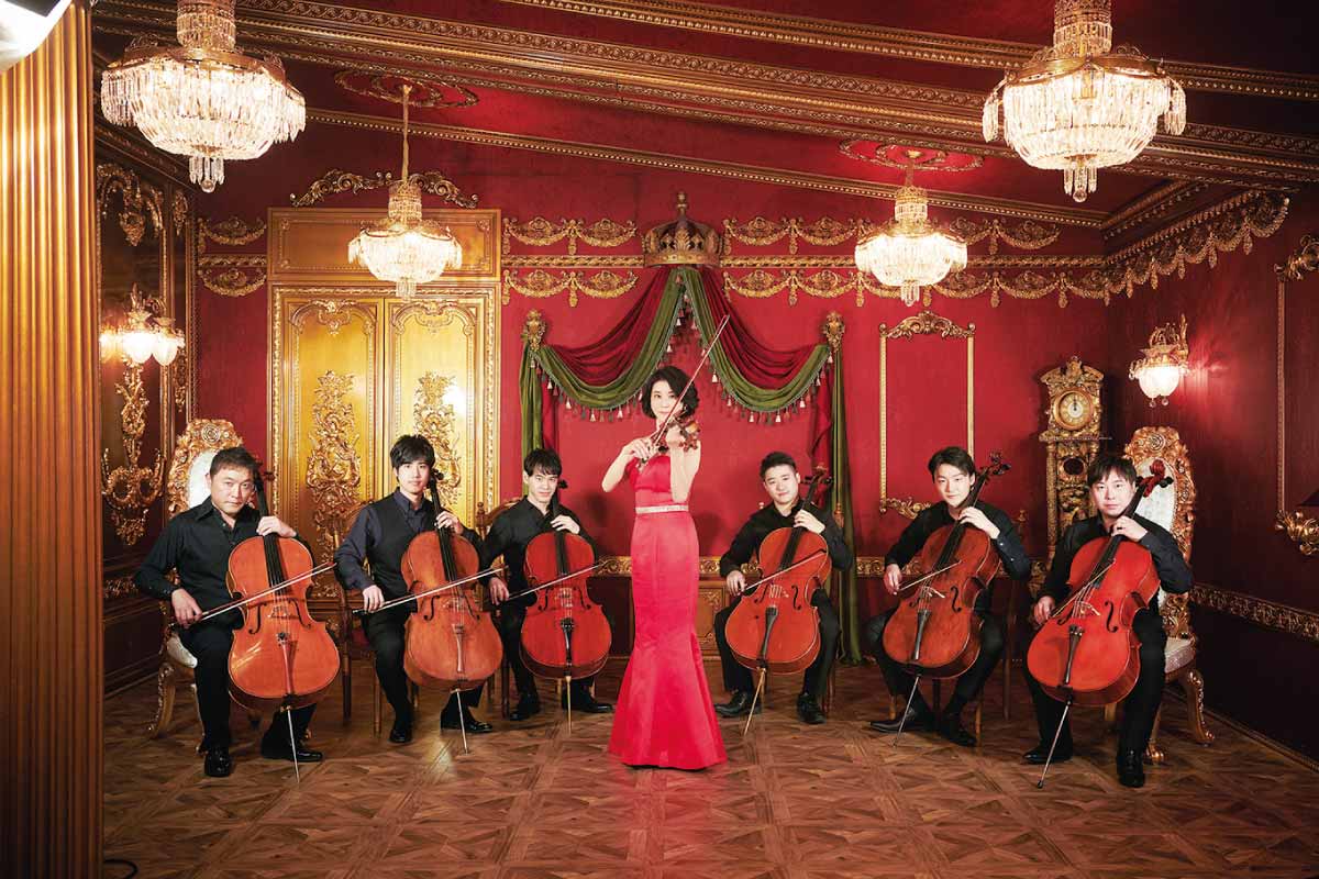 実力派男性チェリストたちと贈るクラシックショー「高嶋ちさ子 with Super Cellists」開催