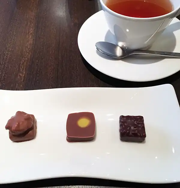 パレドオールのチョコレート