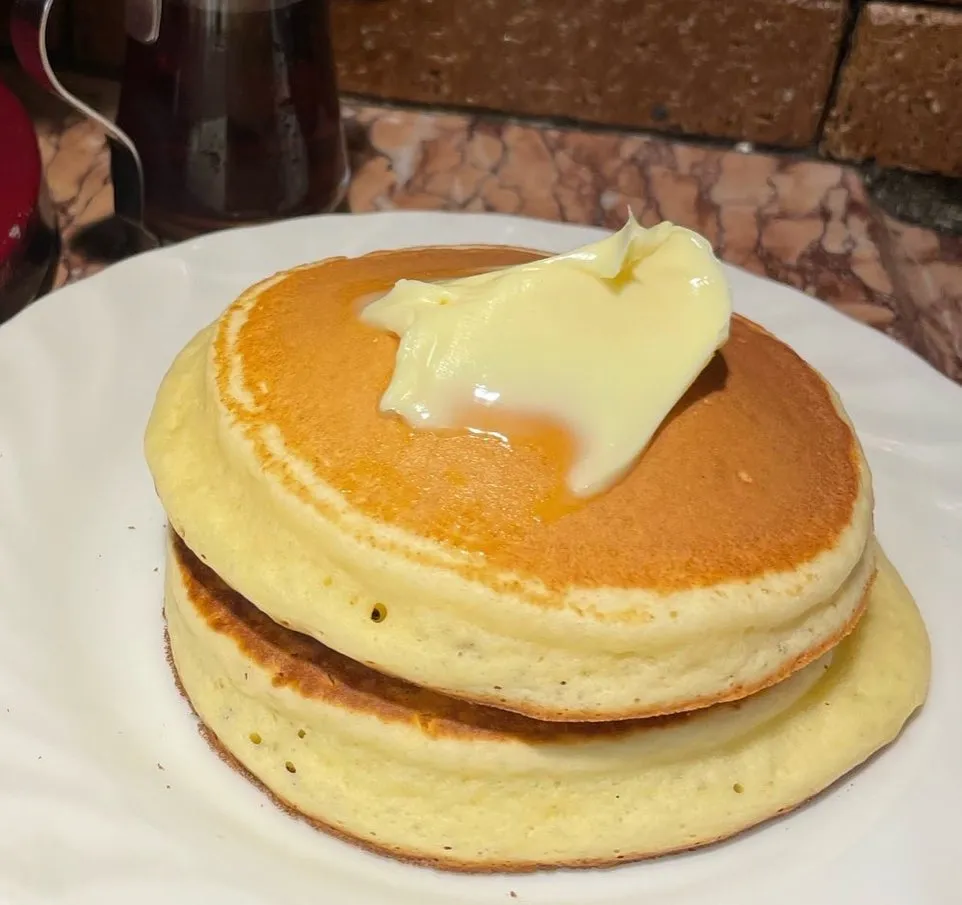 サンシャインの人気メニュー・ホットケーキ