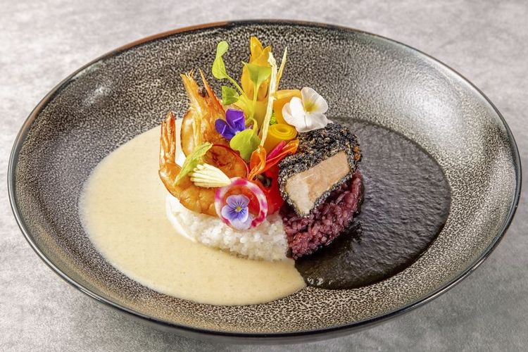 ホワイト＆ブラックカレー