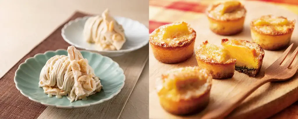 オリンピアのスイーツメニュー