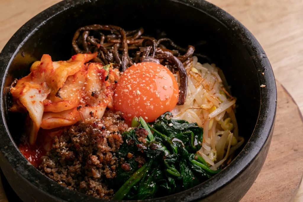 和牛焼肉Mooの石焼ビビンバ