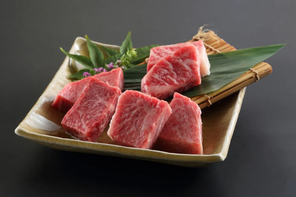 焼肉の牛太本陣厳選部位3種盛