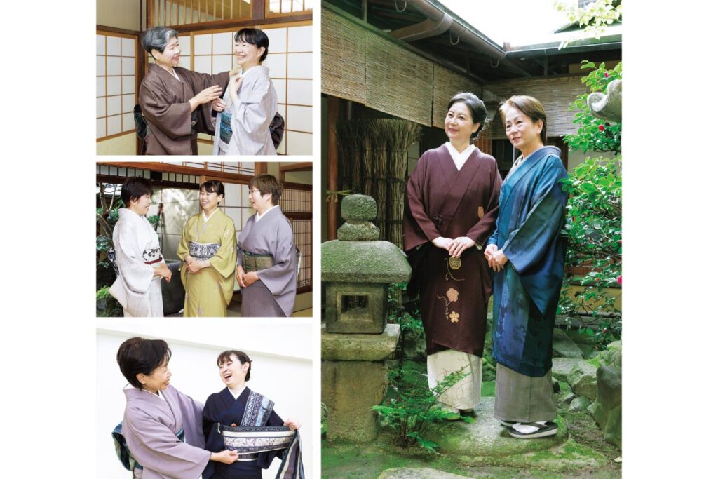 結衣きもの着方教室