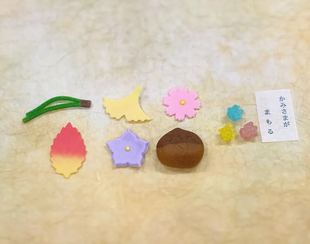 加賀温泉郷の山海堂の落雁