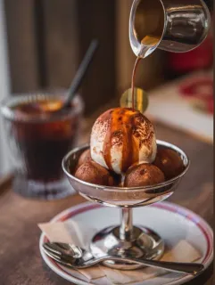 ロンシュクレのアフォガード