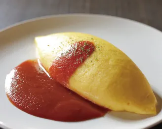 グリーンハウスシルバの昭和オムライス