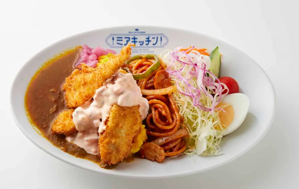 ミアキッチンのハイカラライス チキンカツ