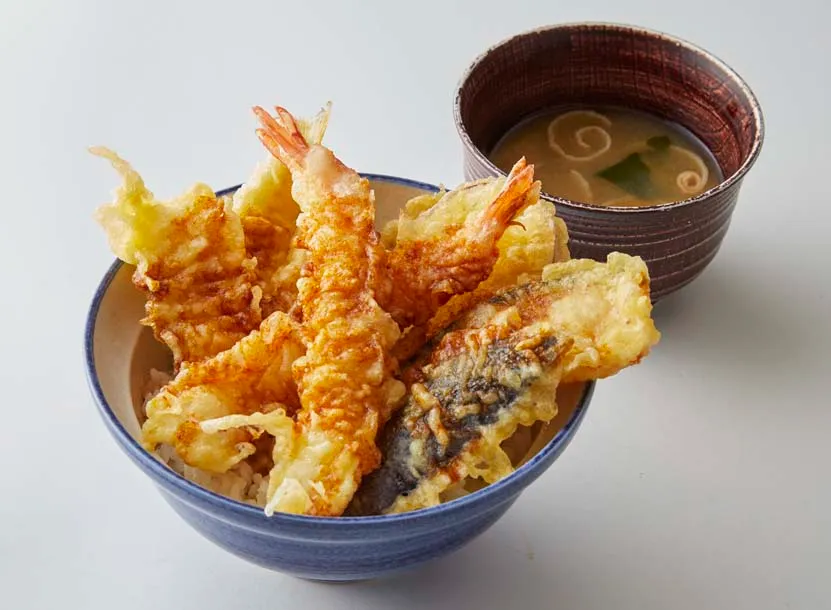 阪急三番街フードホールにあるいしのやの天丼