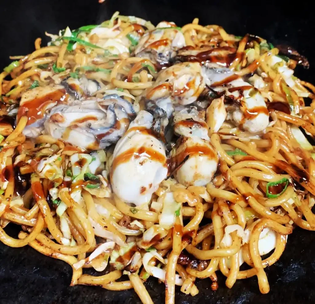 長田タンク筋のそば焼き