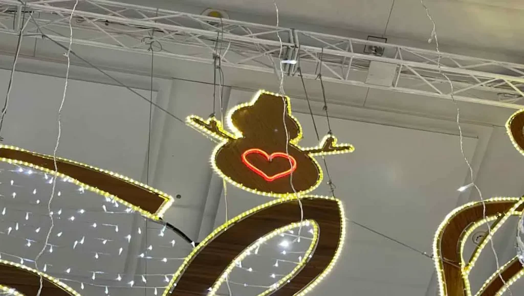 阪急大阪梅田駅のクリスマスイルミネーション